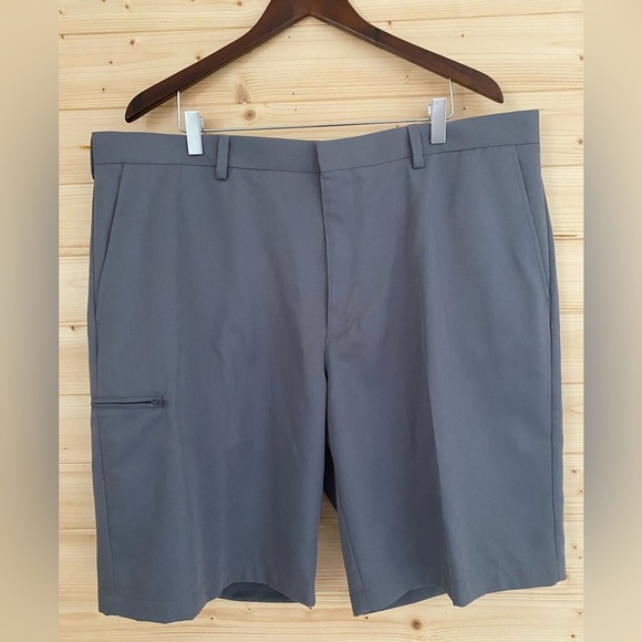 GRAND SLAM Classic Gray Lightweight Golf Men’s Shorts 38” Waist - 10” Inseam - Picture 1 of 10